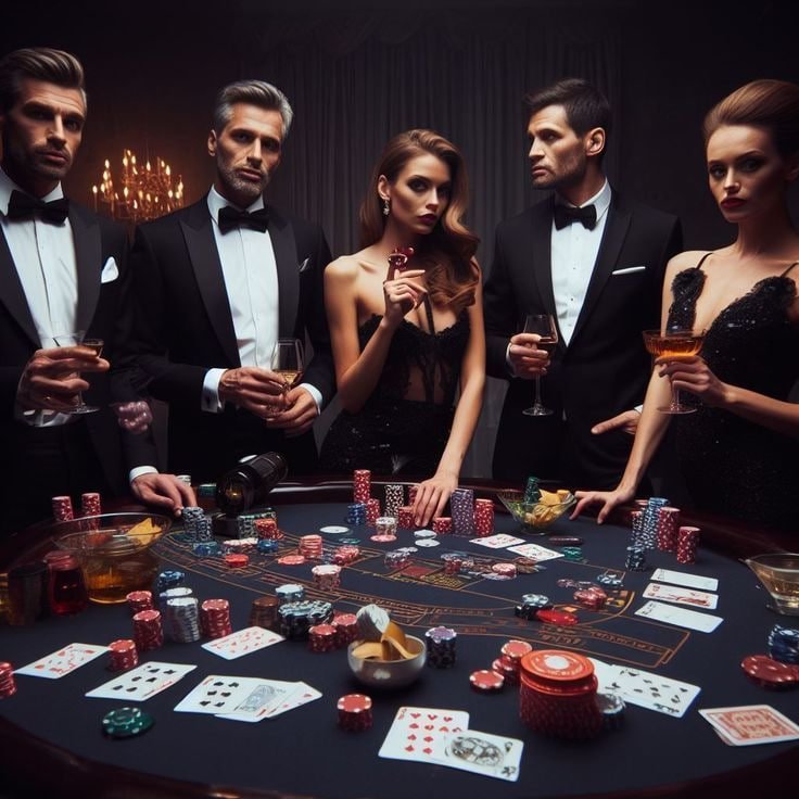 gkk99 slot တိုက်ရိုက် ကာစီနို VIP Baccarat table မြင်ကွင်း — ကစားသူများ dealer နှင့် live ကစားနေမှု